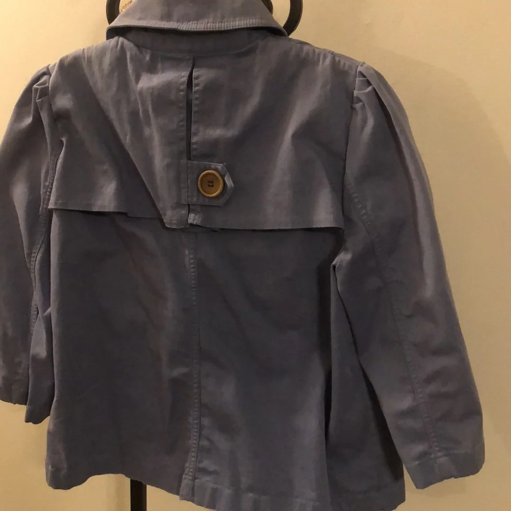 Dusty Blue/Gray Ambition 3/4 Sleeve Jacket - Picture 4 of 6